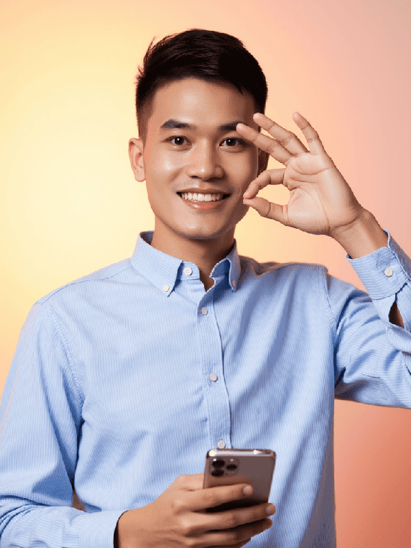 Con trai, nam, boy, nhân viên văn phòng, nhân viên, điện thoại, quảng cáo, Việt Nam