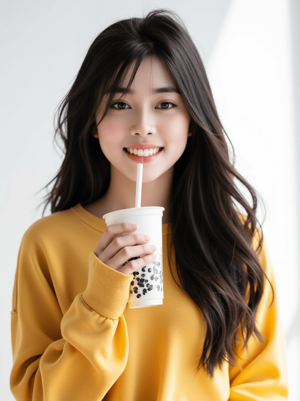 Cô gái, con gái, phụ nữ, học sinh, sinh viên, nước uống, quảng cáo, Việt Nam 3