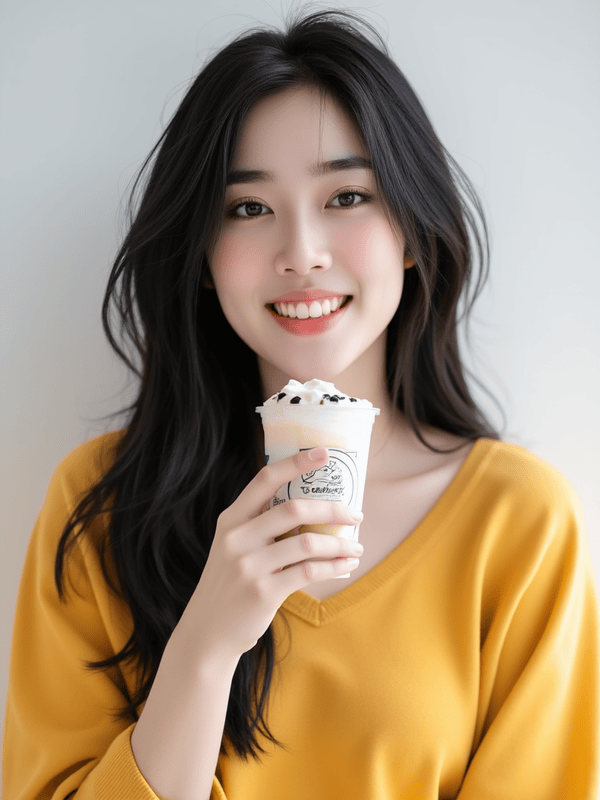 Cô gái, con gái, phụ nữ, học sinh, sinh viên, nước uống, quảng cáo, Việt Nam 2