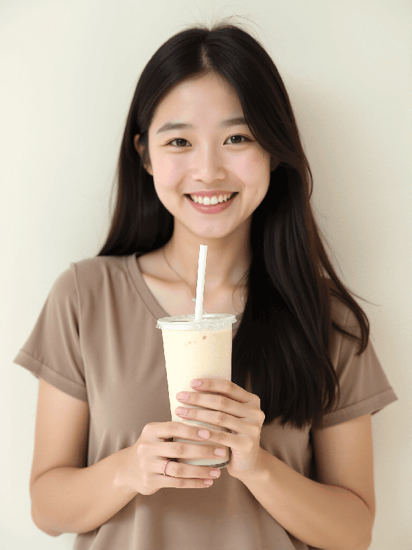 Cô gái, con gái, phụ nữ, trà sữa, sinh viên, quảng cáo, Việt Nam