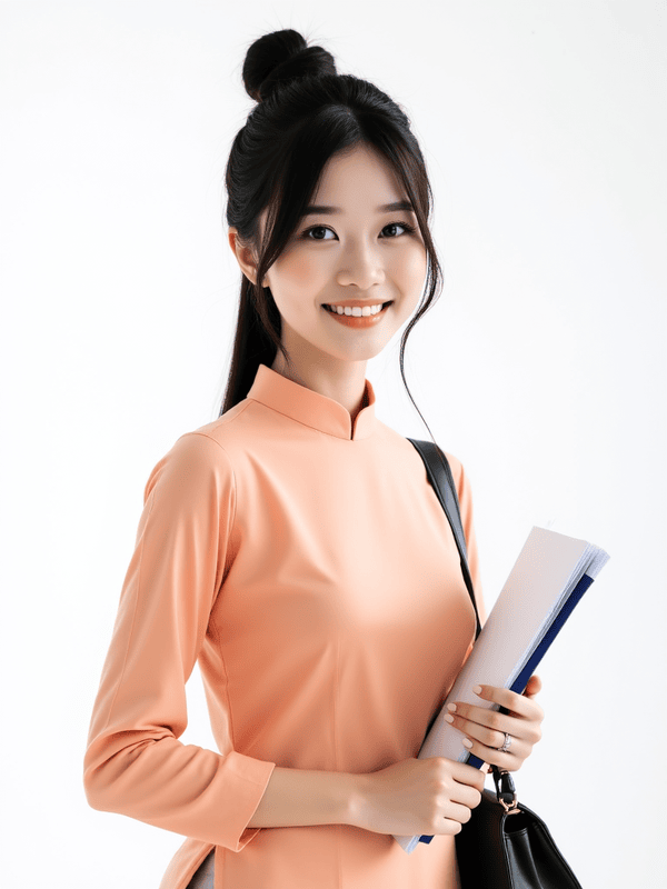 Con gái, cô gái, học sinh, sinh viên, nhân viên, girl, student, Việt Nam 47