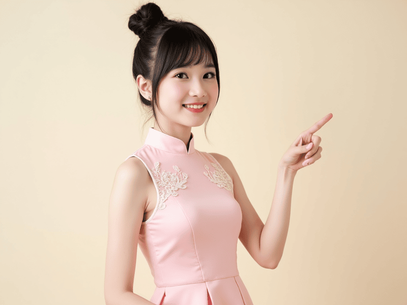 Cô gái, con gái, phụ nữ, nhân viên văn phòng, nhân viên, váy hồng, Việt Nam