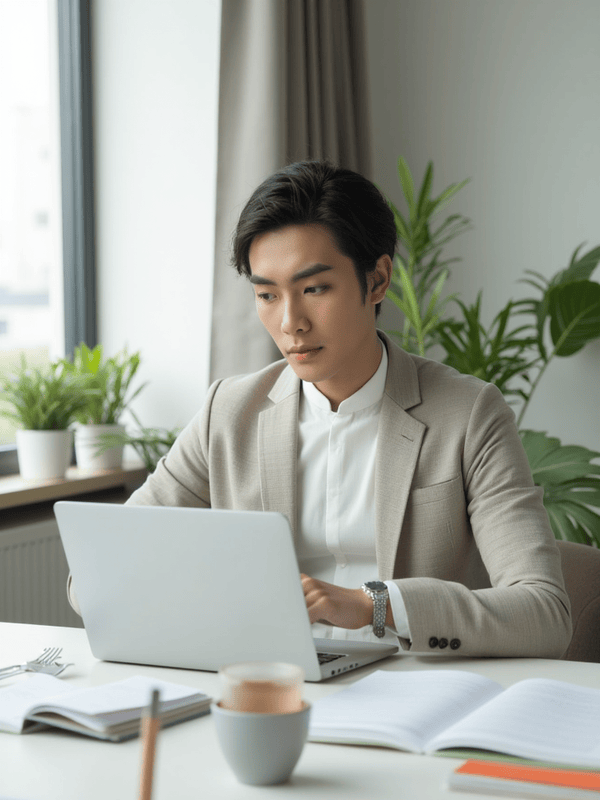 Nam, con trai, nhân viên văn phòng, làm việc, office, kinh doanh, Việt Nam