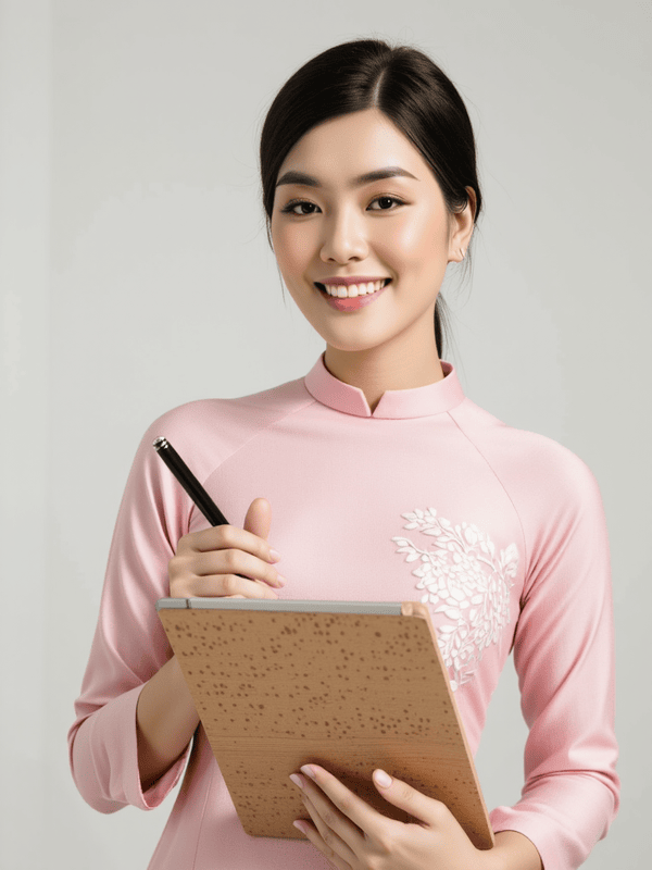 Phụ nữ, con gái, nữ, giáo viên, teacher, Việt Nam, nền đơn sắc