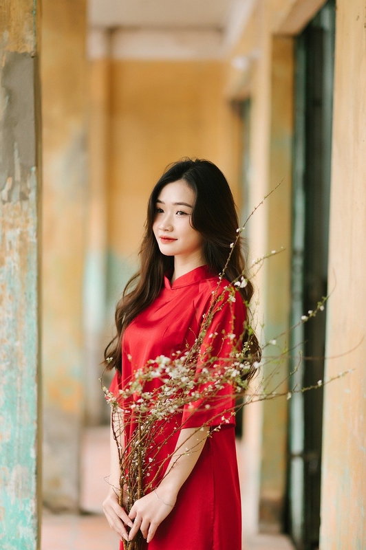 Áo dài, cô gái, con gái, phụ nữ, nữ, Việt Nam, Viet Nam, Tết, xuân - Chuotanhls