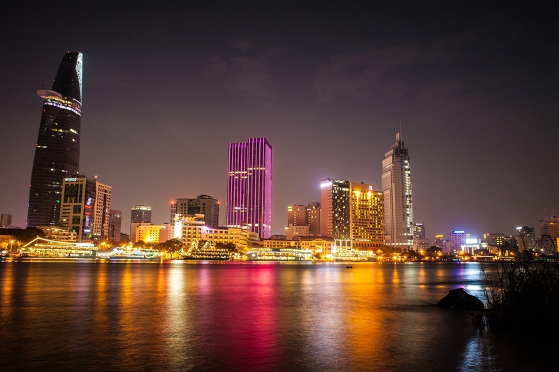 Bitexco, Sài Gòn, Hồ Chí Minh, Việt Nam, Viet Nam, bờ sông -  nguyenkhacqui
