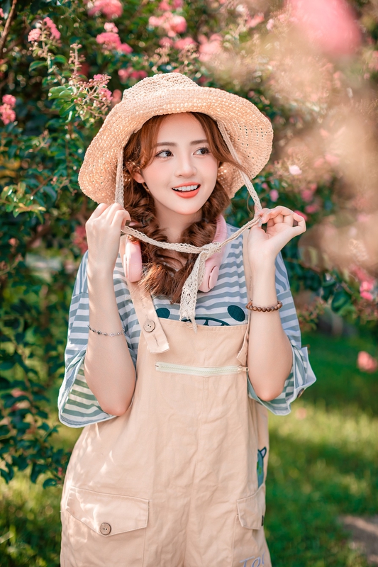 Cô gái, con gái, phụ nữ, girl, vườn hoa, mùa xuân - Long_Phung (4)