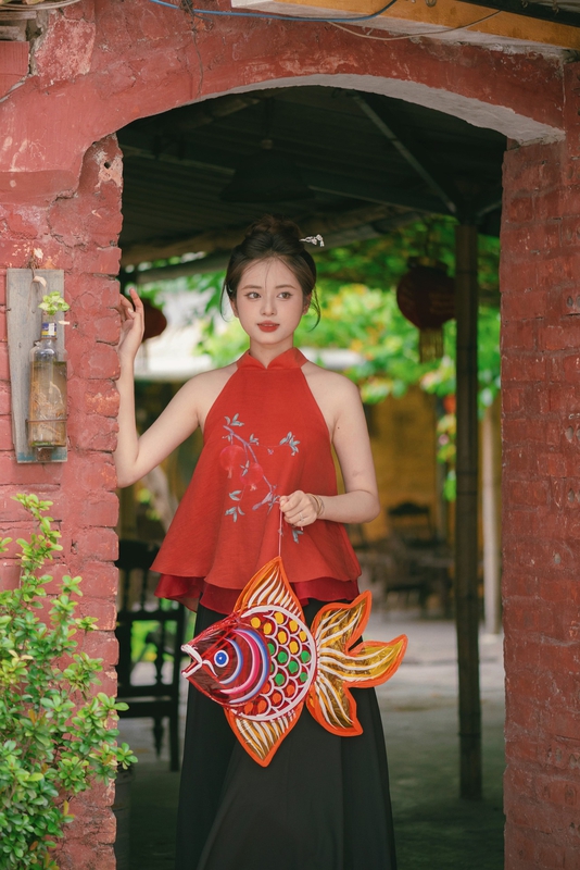 Cô gái, nữ, bạn gái, girl, trung thu, áo yếm - Kademo (2)