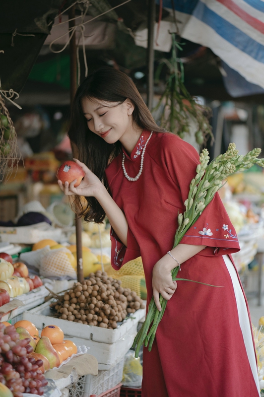 Cô gái, nữ, con gái, bạn gái, phụ nữ, học sinh, sinh viên, áo dài - Kademo (2)