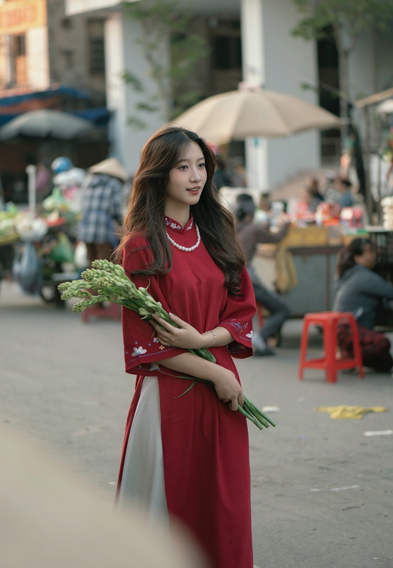 Cô gái, nữ, con gái, bạn gái, phụ nữ, học sinh, sinh viên, áo dài - Kademo (4)