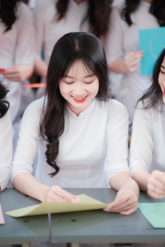 Con gái, cô gái, kỉ yếu, áo dài, học sinh, sinh viên, Việt Nam - DonThao (4)