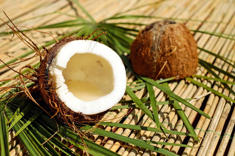 Dừa, dừa khô, coconut - Couleur