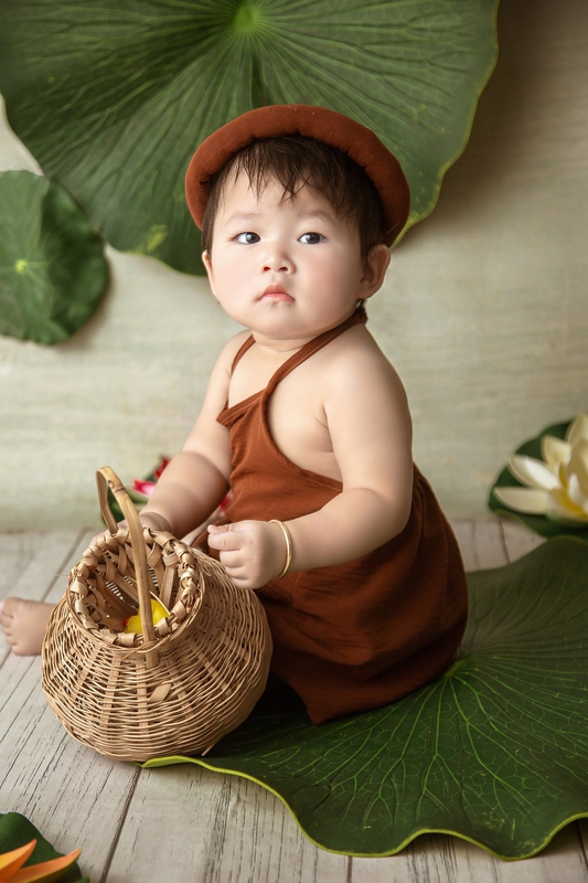 Em bé, bé gái, con nít, trẻ em, áo yếm, trang phục - bongbabyhousevn