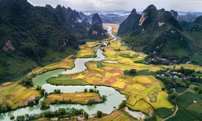 Núi, ruộng, mountian, Việt Nam, Viet Nam - ThuyHaBich