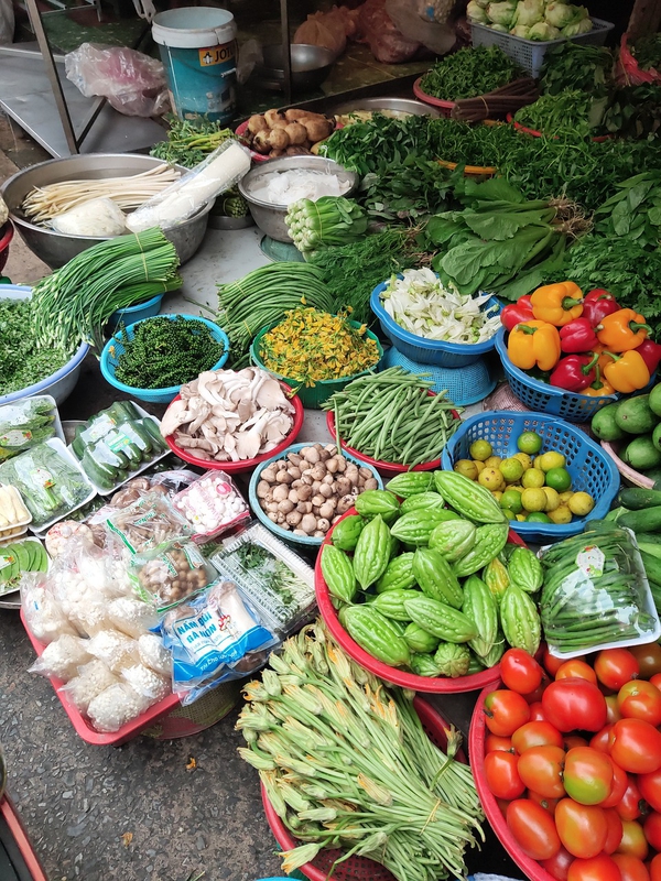 Rau củ, qua quả, chợ, rau, hành, tỏi, gia vị - honguyenquochoang06078