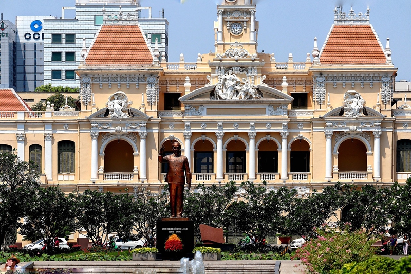Sài Gòn, Hồ Chí Minh, thành phố, quảng trường, quận 1, Việt Nam - Tho-Ge