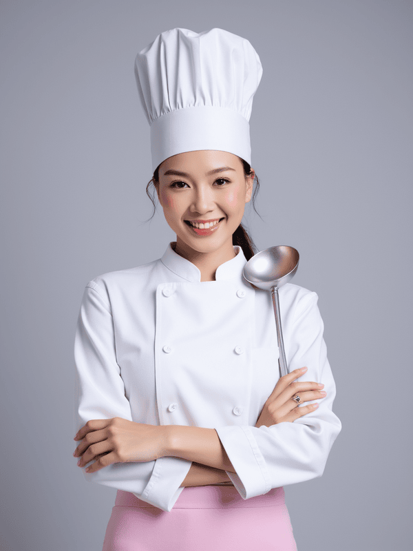 Con gái, nữ, girl, đầu bếp, chef, người mẫu, quảng cáo, Việt Nam 17