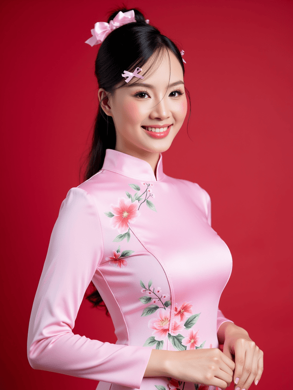 Con gái, nữ, girl, sinh viên, quảng cáo, áo dài, Việt Nam