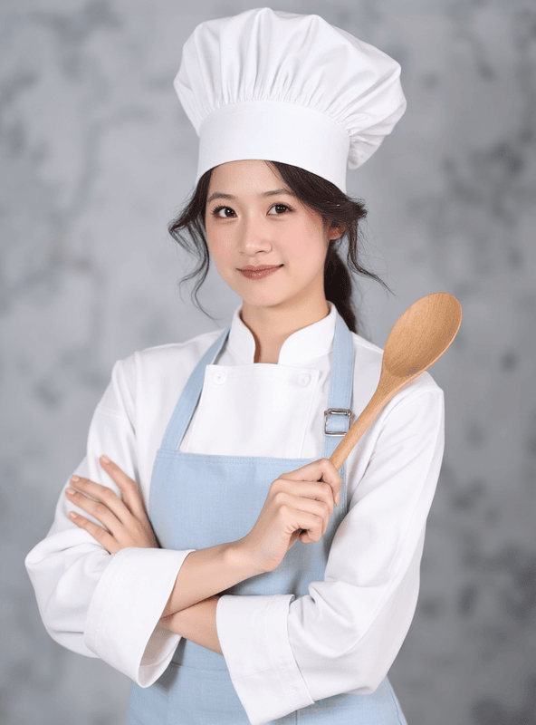 Con gái, nữ, girl, đầu bếp, chef, người mẫu, quảng cáo, Việt Nam 35