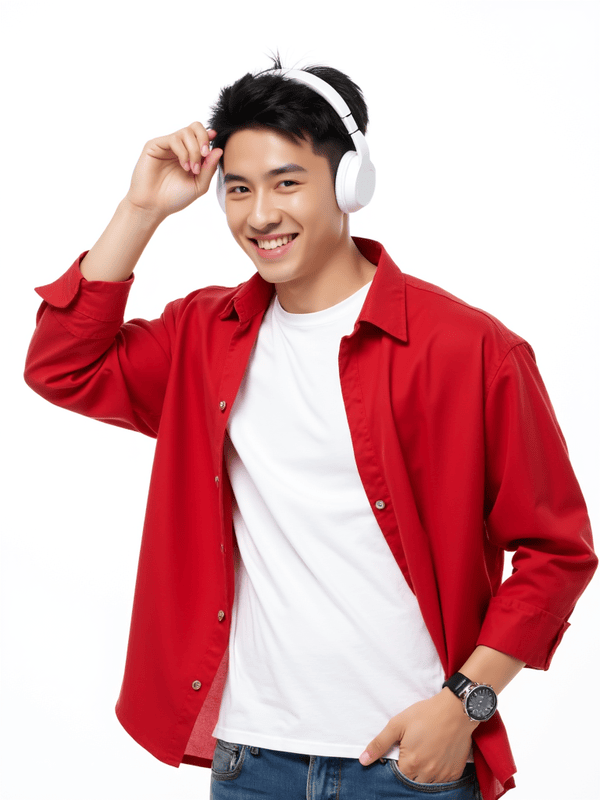 Con trai, nam, boy, tai nghe, sinh viên, quảng cáo, Việt Nam 9