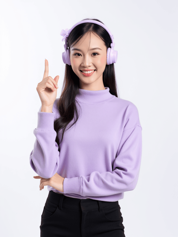 Con gái, nữ, girl, tai nghe, sinh viên, quảng cáo, Việt Nam 38