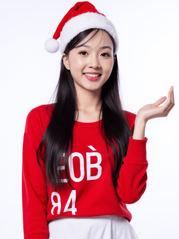 Con gái, nữ, học sinh, sinh viên, girl, giáng sinh, christmas, Việt Nam 11