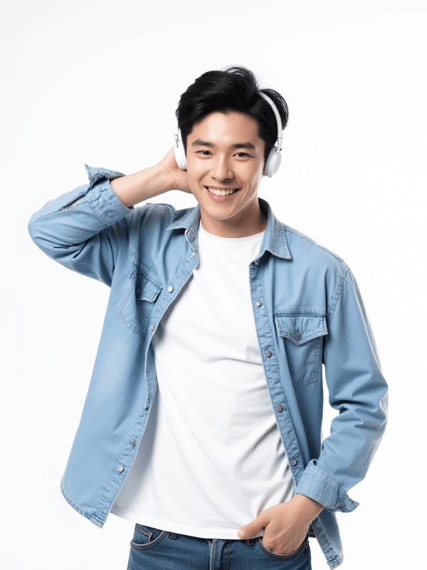 Con trai, nam, boy, tai nghe, sinh viên, quảng cáo, Việt Nam 10