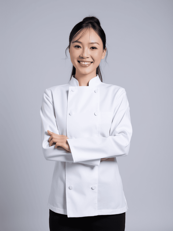 Con gái, nữ, girl, đầu bếp, chef, người mẫu, quảng cáo, Việt Nam 1