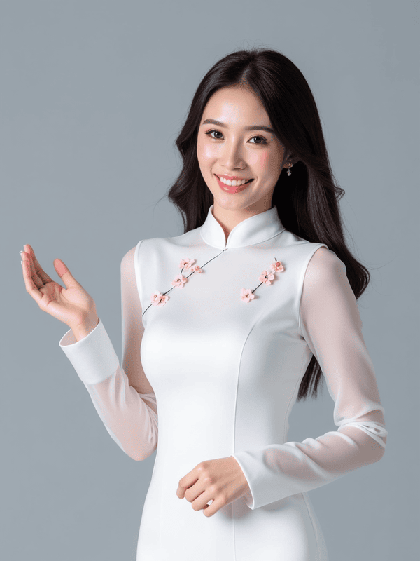 Con gái, nữ, girl, sinh viên, quảng cáo, áo dài, Việt Nam 45