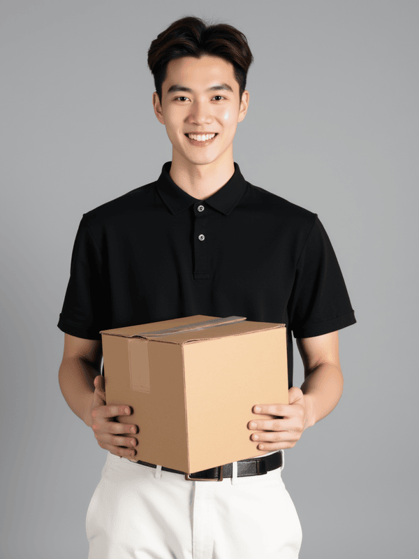 Con trai, nam, boy, nhân viên, văn phòng, giao hàng, Việt Nam 11