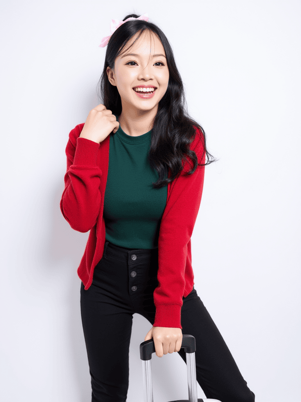 Con gái, nữ, học sinh, sinh viên, girl, giáng sinh, christmas, Việt Nam 55