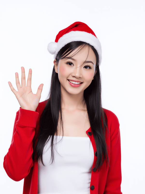 Con gái, nữ, học sinh, sinh viên, girl, giáng sinh, christmas, Việt Nam 8
