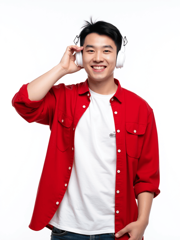 Con trai, nam, boy, tai nghe, sinh viên, quảng cáo, Việt Nam 6