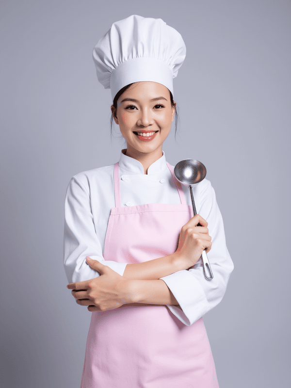 Con gái, nữ, girl, đầu bếp, chef, người mẫu, quảng cáo, Việt Nam 18