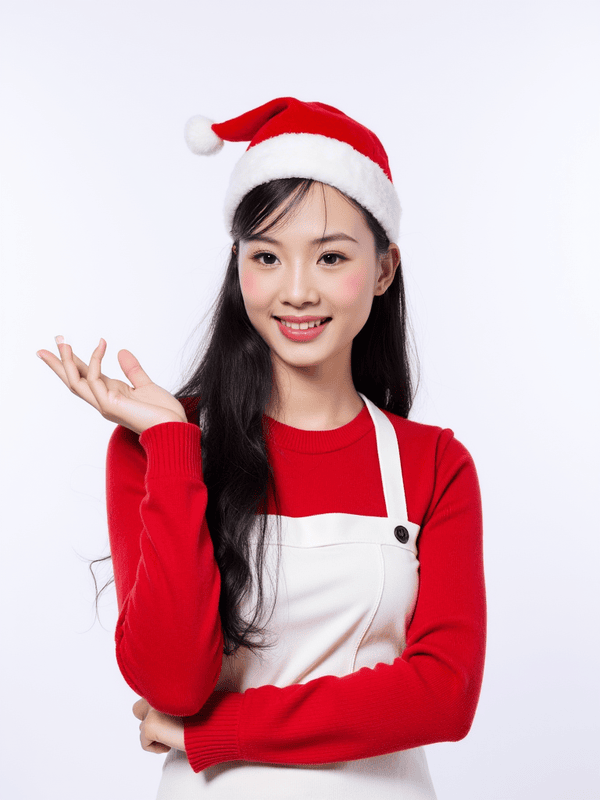Con gái, nữ, học sinh, sinh viên, girl, giáng sinh, christmas, Việt Nam