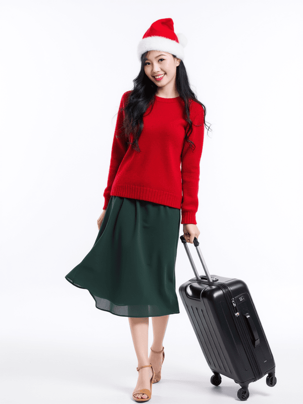 Con gái, nữ, học sinh, sinh viên, girl, giáng sinh, christmas, Việt Nam 45