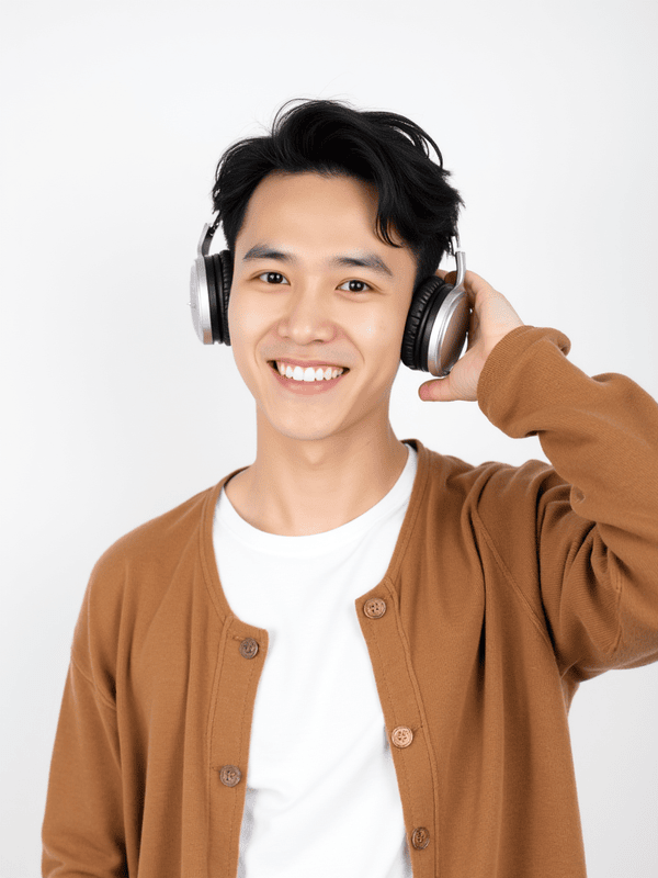 Con trai, nam, boy, tai nghe, sinh viên, quảng cáo, Việt Nam 16