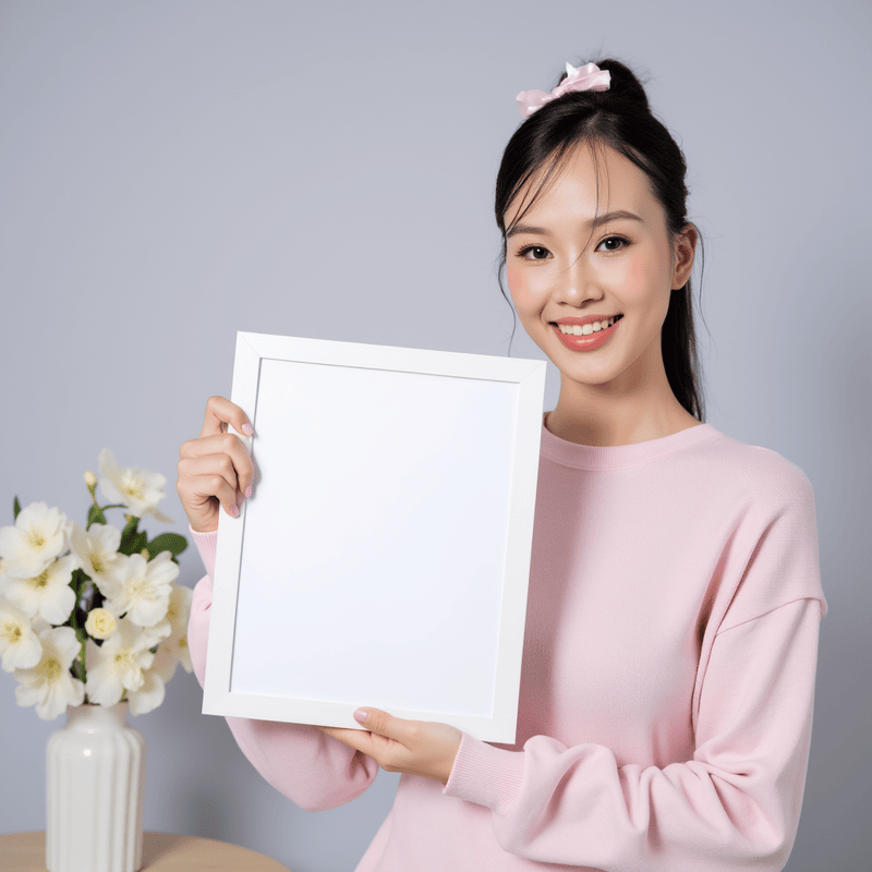 Con gái, nữ, girl, khung tranh, người mẫu, quảng cáo, Việt Nam 3