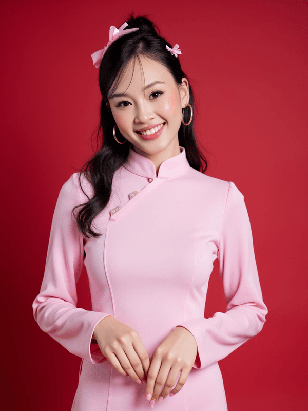 Con gái, nữ, girl, sinh viên, quảng cáo, áo dài, Việt Nam 1