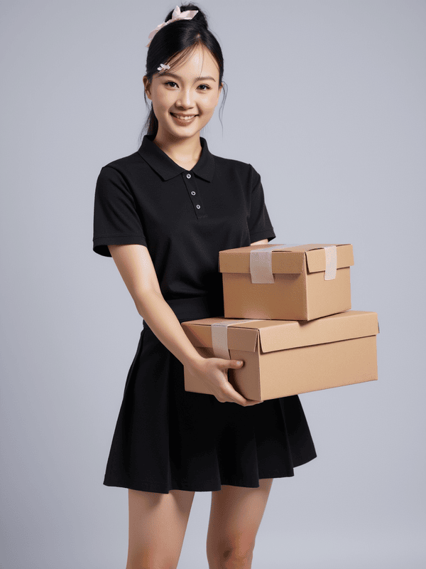 Con gái, nữ, girl, nhân viên, văn phòng, giao hàng, Việt Nam 1