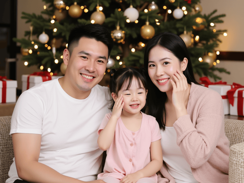 Gia đình, family, giáng sinh, christmas, Việt Nam 5