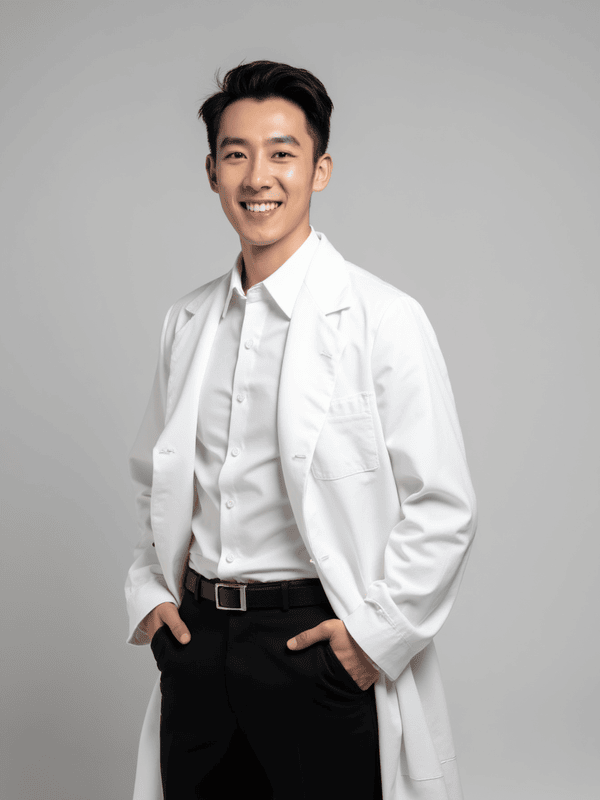 Con trai, nam, boy, bác sĩ, doctor, quảng cáo, Việt Nam 1