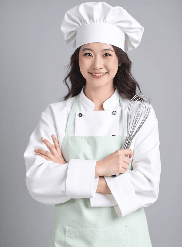 Con gái, nữ, girl, đầu bếp, chef, người mẫu, quảng cáo, Việt Nam 24