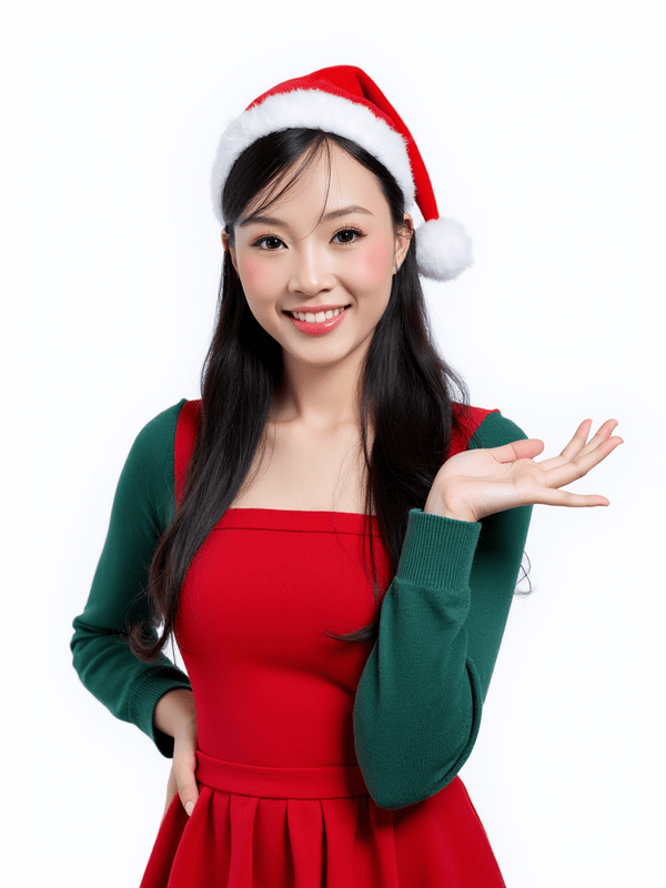 Con gái, girl, học sinh, sinh viên, student, giáng sinh, christmas, Việt Nam 21