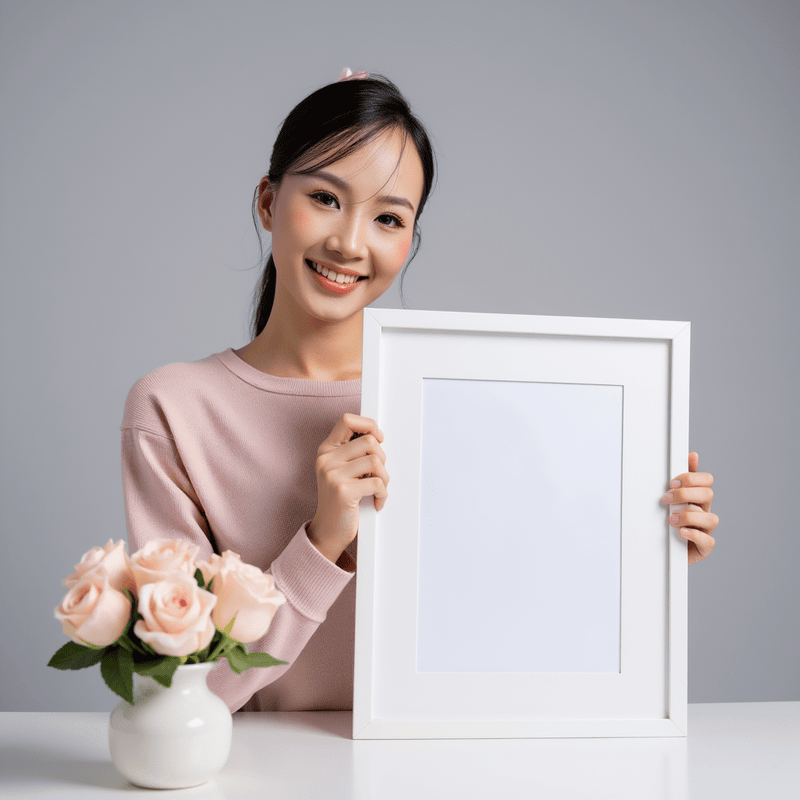 Con gái, nữ, girl, khung tranh, người mẫu, quảng cáo, Việt Nam 4