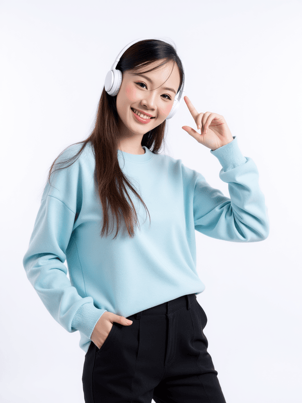 Con gái, nữ, girl, tai nghe, sinh viên, quảng cáo, Việt Nam 26