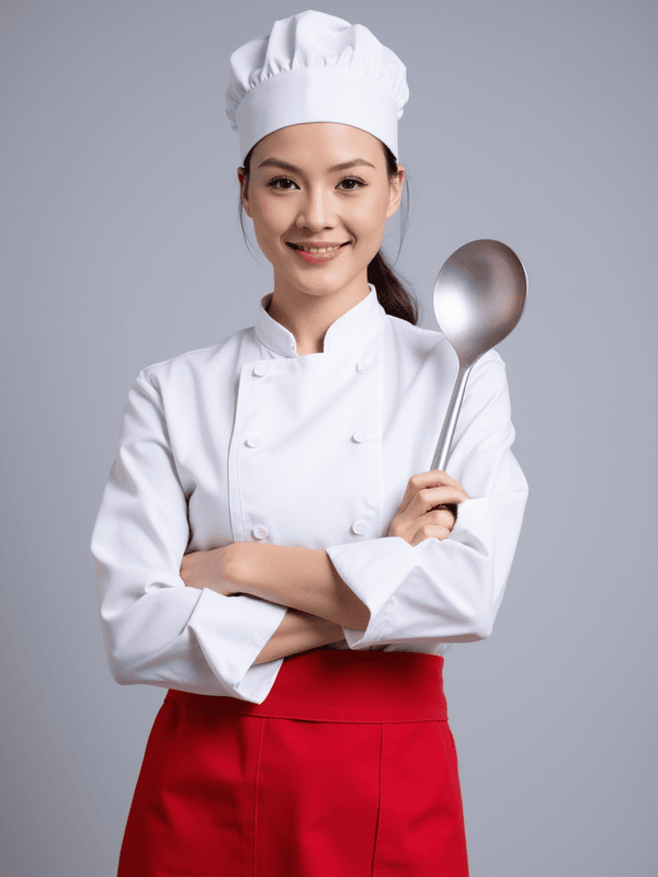 Con gái, nữ, girl, đầu bếp, chef, người mẫu, quảng cáo, Việt Nam 13