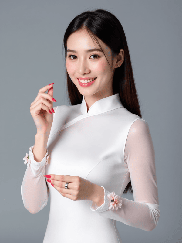 Con gái, nữ, girl, sinh viên, quảng cáo, áo dài, Việt Nam 47
