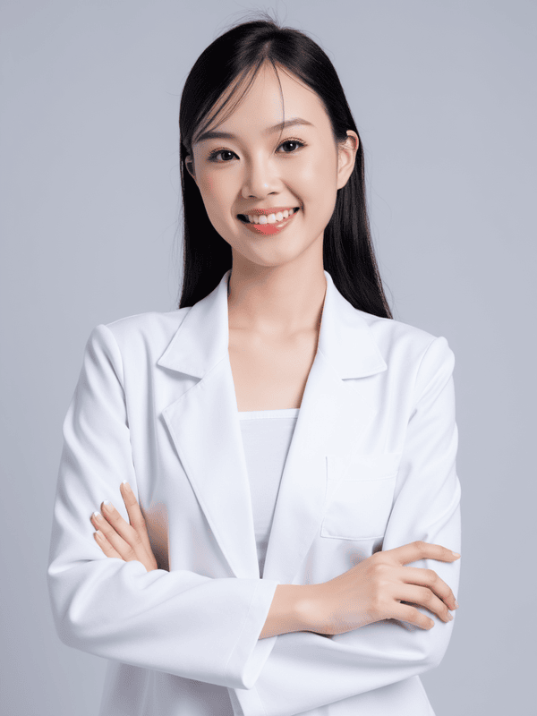 Con gái, nữ, girl, bác sĩ, doctor, quảng cáo, Việt Nam