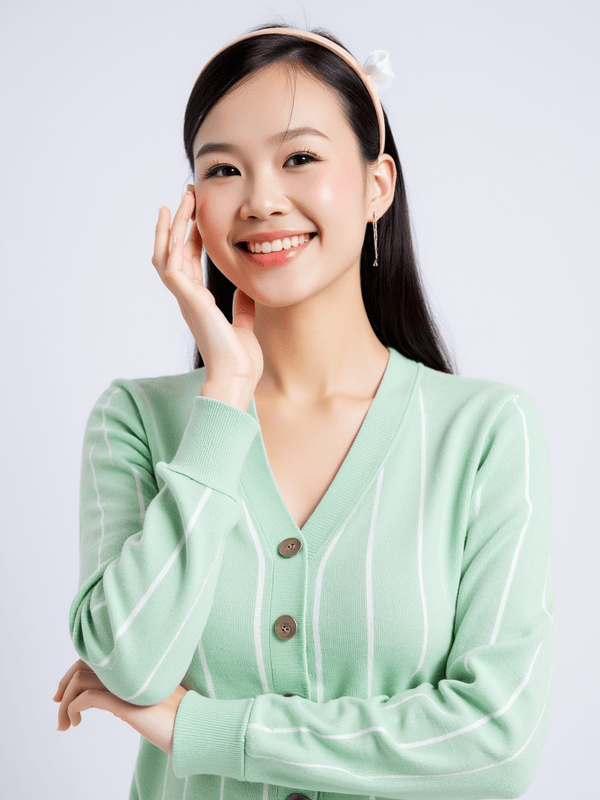 Con gái, nữ, girl, tai nghe, sinh viên, quảng cáo, Việt Nam